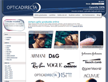 Tablet Screenshot of opticadirecta.es